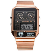 BOAMIGO top brand luxury men sports watches man fashion digital LED watches waterproof quartz wristwatches relogio masculino-Sports watch