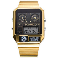 BOAMIGO top brand luxury men sports watches man fashion digital LED watches waterproof quartz wristwatches relogio masculino-Sports watch