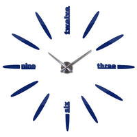 New Hot Clock Watch Wall Clocks Modern Design Large Decorative Quartz Living Room Acrylic Eva Circular Needle Freeshipping-Wall clock