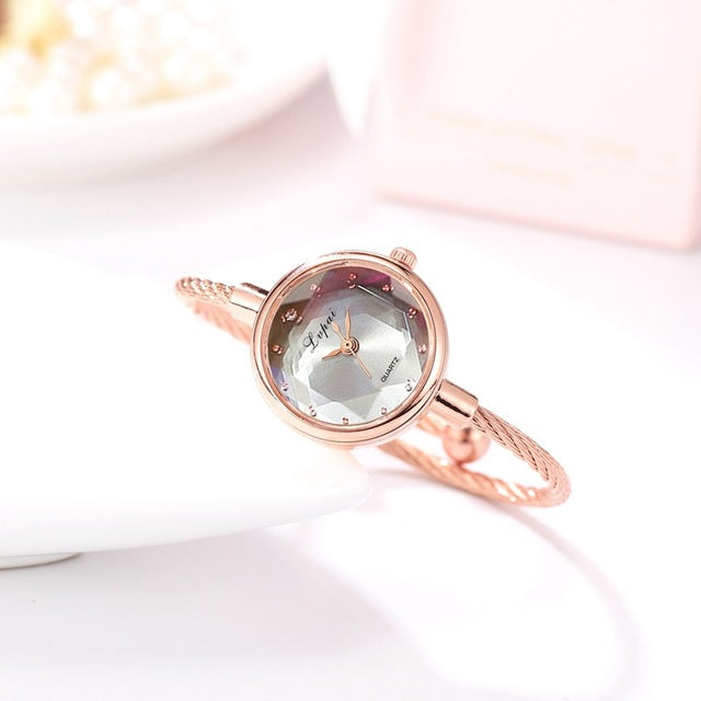 Women Watches With Bracelet Rose Gold Hot Sell Fashion Luxury Quartz Watch For Brand Ladies Casual Dress Watch Clock Dropshiping-Women Watch