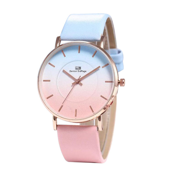 best gift Casual Female Quartz Watch Fashion Student Belt Men And Women Watch Support purchasing and wholesale-Women Watch