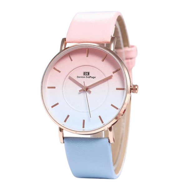 best gift Casual Female Quartz Watch Fashion Student Belt Men And Women Watch Support purchasing and wholesale-Women Watch