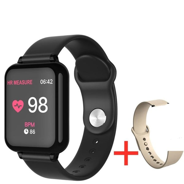 B57 Smart Watch Waterproof Sport Smartwatch Heart Rate Blood Pressure CY05 Man Women Watch for  iPhone Apple Phone-Smart watch