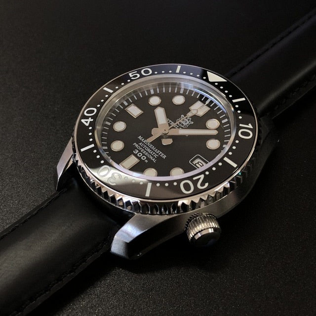 STEELDIVE 1968 Japan  First All-In-One Case Without Bottom Cover Dive Watch 300m Automatic Watch Sapphire 316L Steel Watches Men-Men Watch