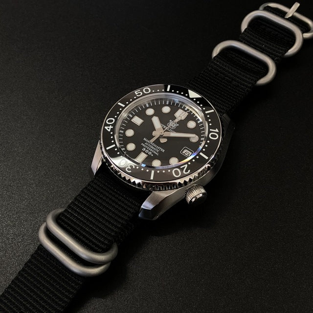 STEELDIVE 1968 Japan  First All-In-One Case Without Bottom Cover Dive Watch 300m Automatic Watch Sapphire 316L Steel Watches Men-Men Watch