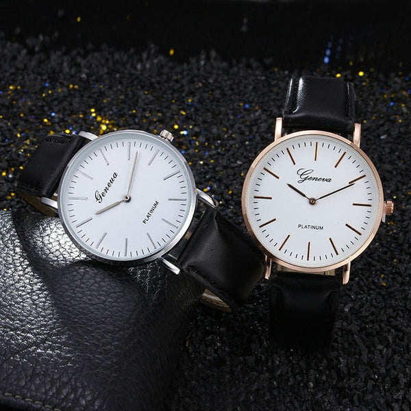 Belt Wrist Watch Two Needle Man Wrist Watch Ma'am Wrist Watch Student Quartz Watch