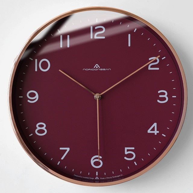 Modern wall clocks home decor hanging Simple Fashion Quartz Luxury Nordic Living Room Creative Zegary Scienne Round Clocks E6-Wall clock