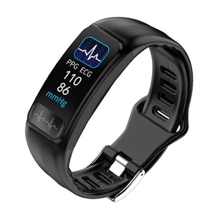 FROMPRO P12 Sport Smart Bracelet ECG PPG Bluetooth Smart Watch Heart Rate Monitoring Message Call Remind Sport Mode Wristband-Smart watch