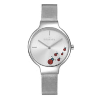 Shifenmei Women Watches Top Luxury Brand Ladies Fashion Casual Stainless Steel Mesh Wristwatch Gift for Girls Relogio Feminino-Women Watch