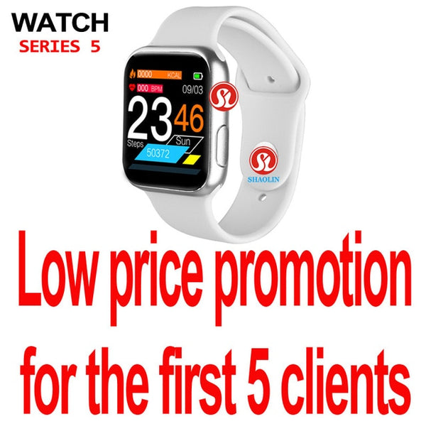 90%off 38mm Waterproof Smart Watch Series 5 Heart Rate Monitor Sports Smartwatch for Apple Watch Woman Man Android Phone Watch-Smart watch