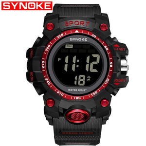 Men Sports Digital Waterproof Watch Men's Boy LCD Digital Stopwatch Date Sport Wrist Watches Relogio Masculino Digital Gift-Sports watch