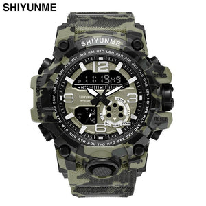 SHIYUNME Outdoor Sport Watches Men Military Waterproof LED Digital Watch Chronograph Sports Male Clock Relogio Masculino-Sports watch