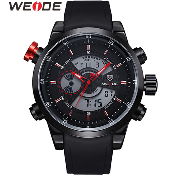 WEIDE Watch Men Military Relogio Masculino Watch Alarm Repeater Calendar Sports Waterproof Quartz Clock Wristwatch Men's Watches-Sports watch