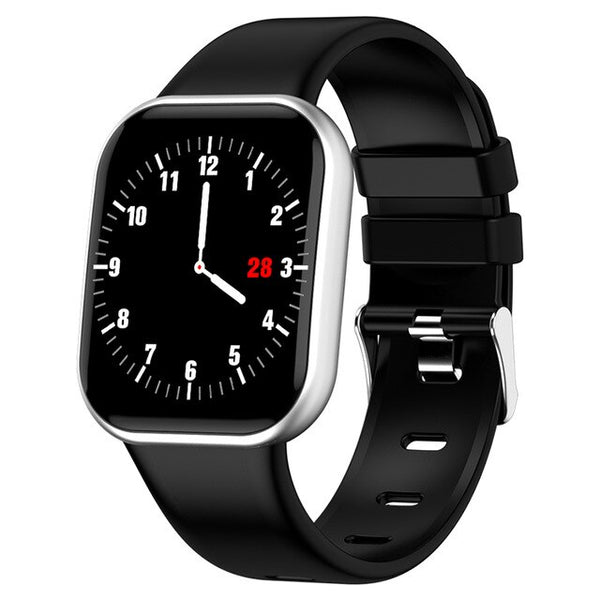 Q8S Smart watch Alloy Case IP67 Waterproof Bluetooth Pedometer Heart Rate Monitor Full Touch Screen SmartWatch For Android/IOS-Smart watch