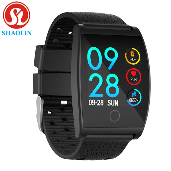 QS05 Smart Watch Men Women 1.3" IPS Screen Blood Pressure Heart Rate Monitor Fitness Bracelet Tracker IP67 Waterproof -Smart watch