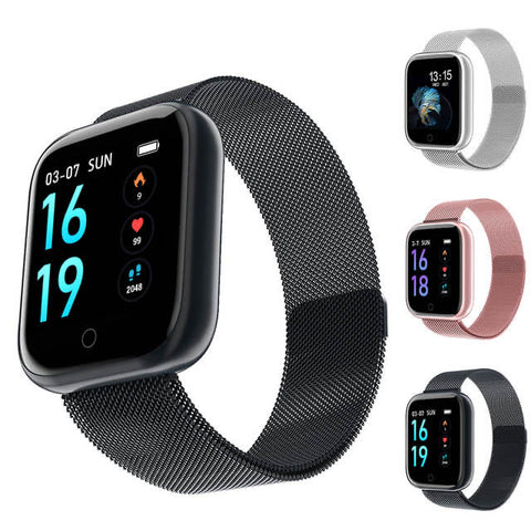 2020 New Smart Watch T80 Bluetooth Smart Watch For Apple IPhone Heart Rate Blood Pressure Monitor Fitness Tracker Men Women-Smart watch