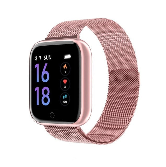 2020 New Smart Watch T80 Bluetooth Smart Watch For Apple IPhone Heart Rate Blood Pressure Monitor Fitness Tracker Men Women-Smart watch